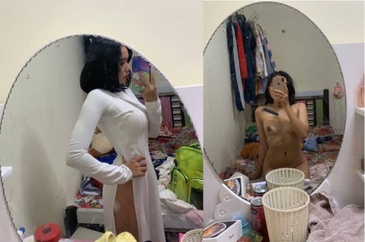 Vụng trộm với cô nàng học sinh khiến ngực phải nhấp nhô sung sướng