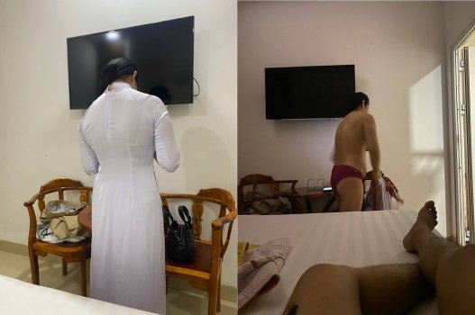 Cô giáo dâm đãng địt phụ huynh ngon lắm