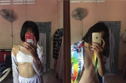 Clip em gái tới nhà bạn show tư thế 18+