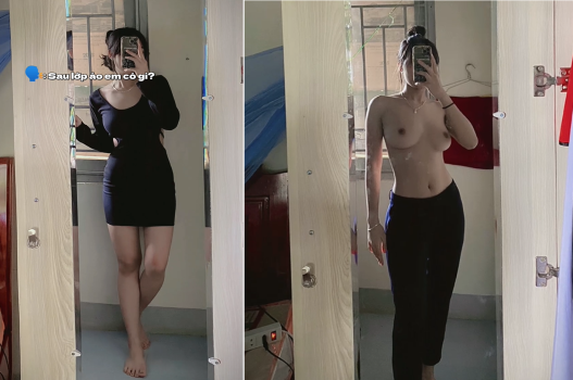 Cô gái trẻ thích tạo dáng quyến rũ trước ống kính