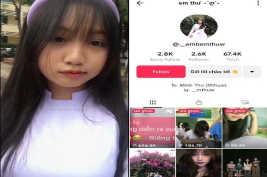 Cô nàng Thư TikTok sexy với video nóng bỏng gây sốt
