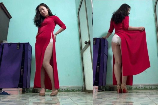 Chịch bóng cô giáo bụng phệ