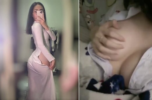 Sex áo dài với gái mông bự