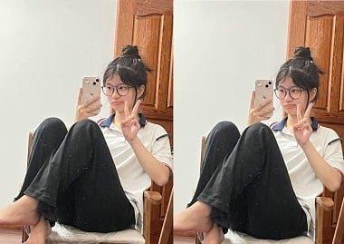 Nữ sinh lúc nào không hay, vừa tan học đã bị đè ra nện