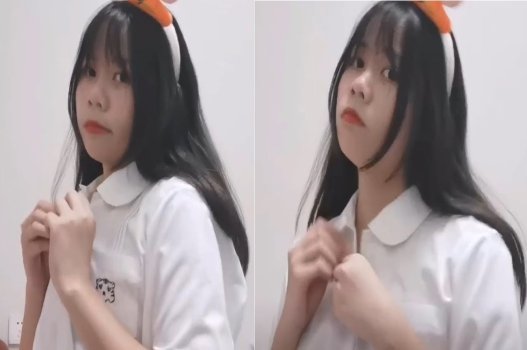 Thịt em áo cưới đang trong trạng thái sung sướng