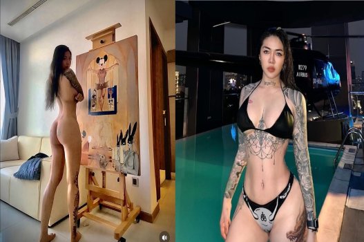 Thủy Tạ quyến rũ với vóc dáng sexy, âm đạo nứng lồn gợi tình