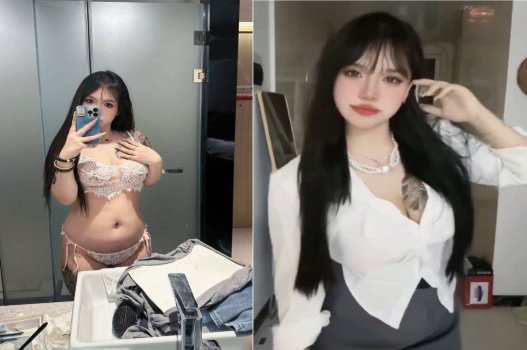 TikTok uốn người mỗi khi thấy cậu nhỏ to
